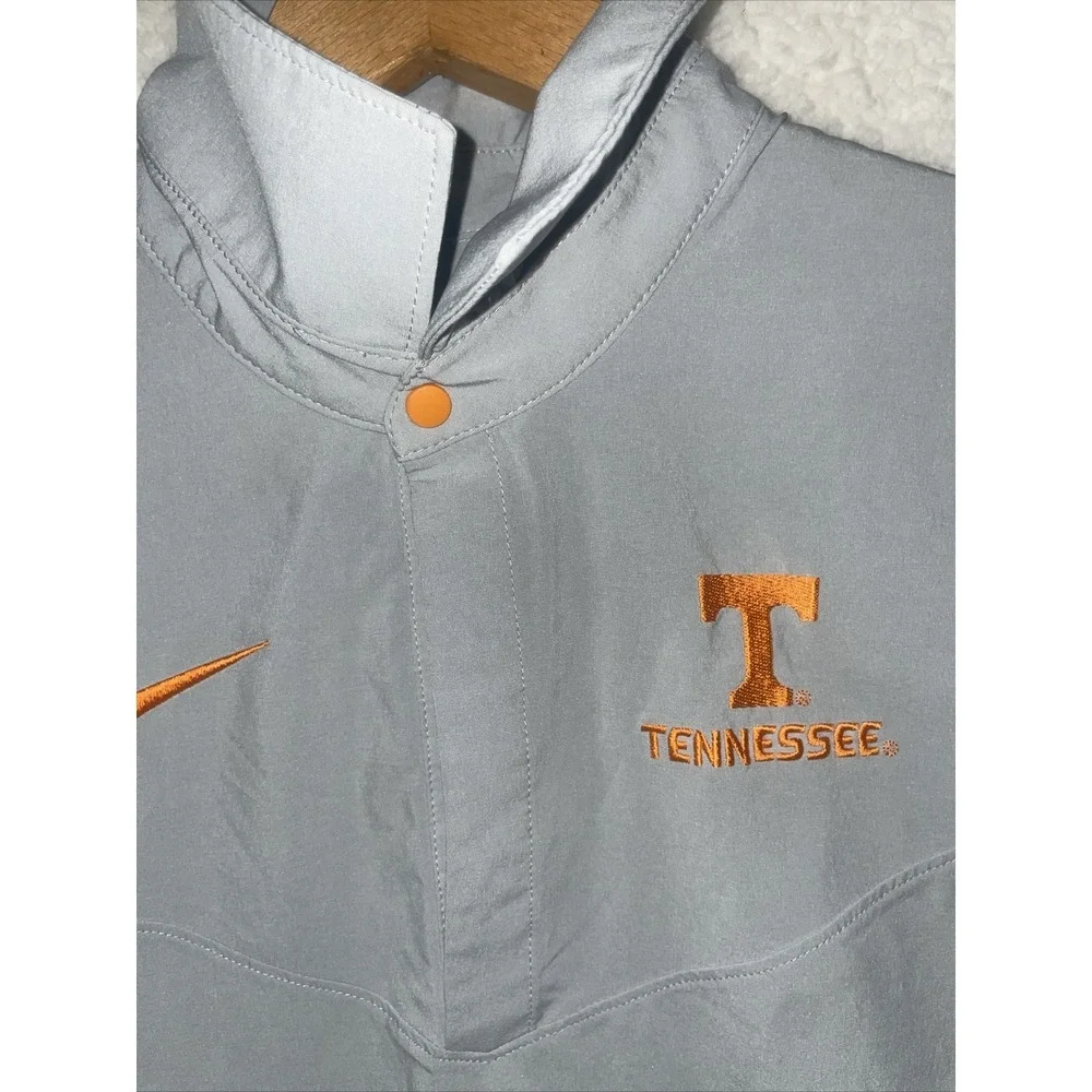 Nike Tennessee Volunteers On-Field Dri-FIT‎ Polo Shirt Mens M Grey Orange NCAA